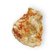  Jarosite sur Quartz - Arabia District, Comté de Pershing, Nevada 