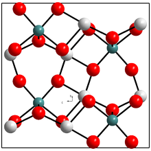 tructure cristalline de la pseudobrookite