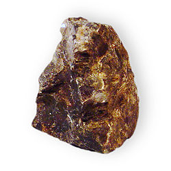 Alluaudite 2 Sodium iron manganese phosphate Pleasant Valley Mine near Fourmile Custer County South Dakota 2264Spp.jpg